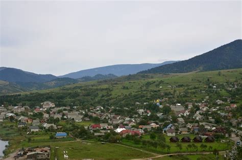 Premium Photo A Beautiful View Of The Village Of Mezhgorye