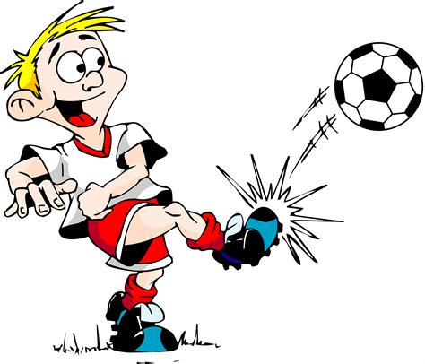 Funny Cartoon Soccer Pictures Clipart Best