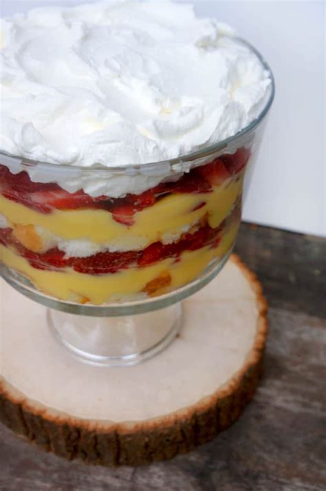 Strawberry Shortcake Trifle Recipe Popsicle Blog
