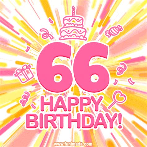 Congratulations On Your 66th Birthday Happy 66th Birthday  Free