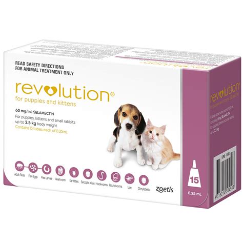 Revolution For Puppies And Kittens Up To 5 Lbs Up To 25 Kg Mauve 15