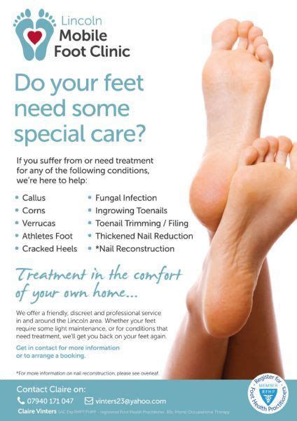 Lincoln Mobile Foot Clinic Lincoln 23 Reviews Foot Health Practitioner Freeindex