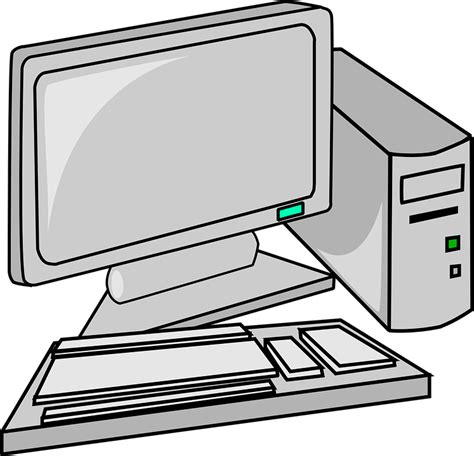 Free To Use Public Domain Desktop Computer Clip Art Computer Parts