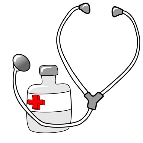 Onlinelabels Clip Art Medicine And A Stethoscope