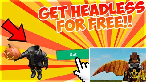How To Get A Free Headless Head Roblox 2020 Not Clickbait Youtube