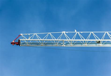 Crane Boom Stock Image Image Of Work Construction Activity 14278655