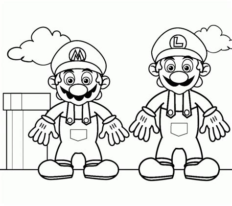 Super Mario Para Colorear Imagui