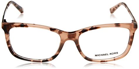 michael kors vivianna ii mk4030 eyeglass frames 3162 52 pink tortoise