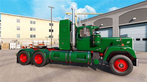 mack super liner deluxe for american truck simulator fuel truck american truck simulator old