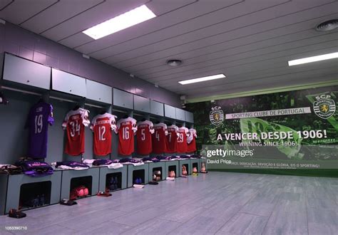 The Arsenal Changing Room Before The Uefa Europa League Group E Match