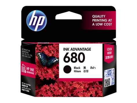 Hp 680 Ink Cartridge F6v27aa Black Office Warehouse Inc