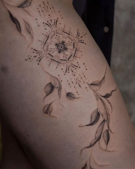 33 Stunning Flower Tattoos That Radiate Beauty And Softness