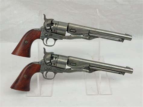 Pair Of Bka 218 Colt Army Copy Movie Prop Revolvers Sally Antiques