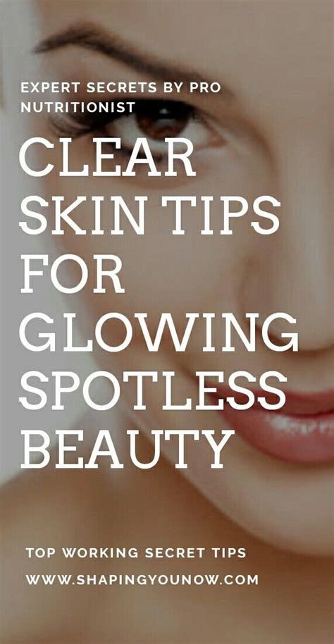 Clear Skin Tips Top Working Tips For Clear Skin The Fastest Way