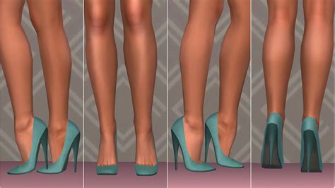 Sims 3 Leather Pumps “impossible Heels” Edit Downloads The Sims 3