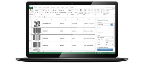 A lot of contents are contained in some bar code labels such as shipping label, including shipping address, supplier information, the company's logo, etc. Complemento Excel de códigos de barras: crear códigos de ...