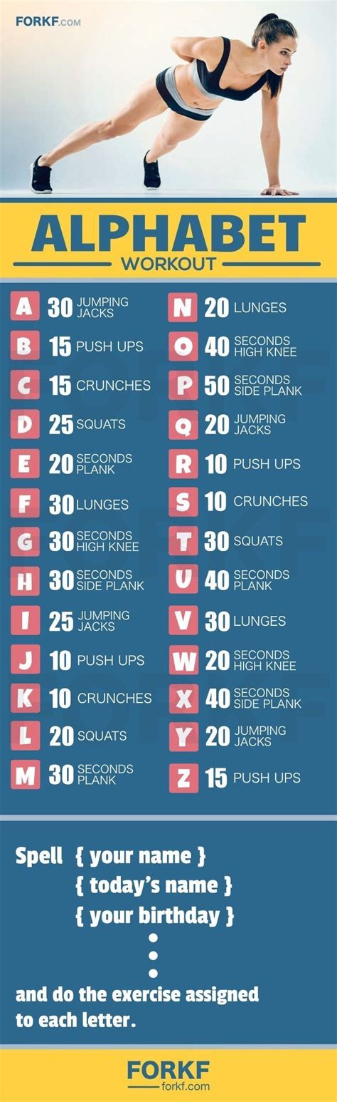 Instead, they have a chance to focus on learning … This Alphabet Workout Will Help You Beat Workout Boredom ...