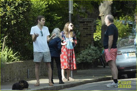 Keira Knightley Husband James Righton Join Neighbors For A Socially Distanced Ve Day