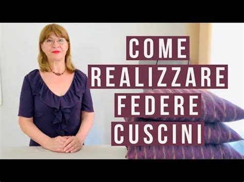 A wide variety of federe cuscini options are available to there are 4 suppliers who sells federe cuscini on alibaba.com, mainly located in asia. COME REALIZZARE FEDERE CUSCINI DIVANO - YouTube nel 2020 ...