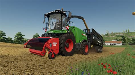 Forage Harvester Straw Pickup Fs Kingmods