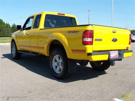 2006 Screaming Yellow Ford Ranger Sport Supercab 4x4 16959463 Photo 3