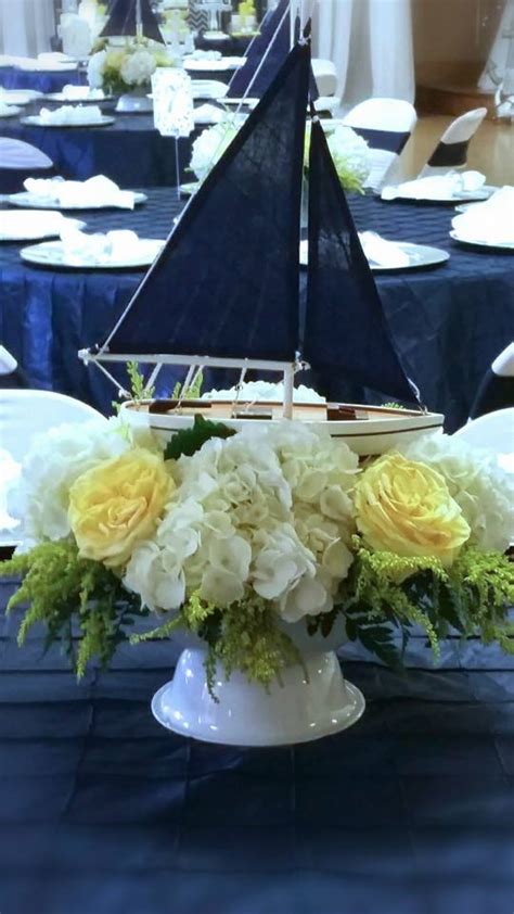 Find nautical baby shower ideas and supplies such as tableware, favors, and decorations with an anchor theme. Blue and White Nautical Baby Shower - Baby Shower Ideas ...