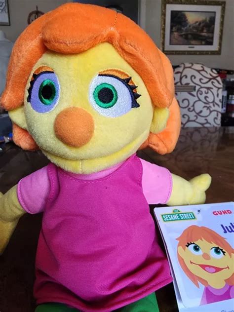 Sesame Street Autism Julia Plush Muppet Doll Nwt Gund Picclick