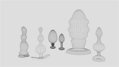 Anal Game Set 3d Model By Diginal