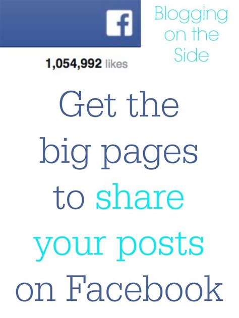Get The Big Pages To Share Your Posts On Facebook Business Pages