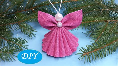 😇АНГЕЛ из фоамирана🎄НОВОГОДНИЕ ИГРУШКИ своими руками😇diy Christmas