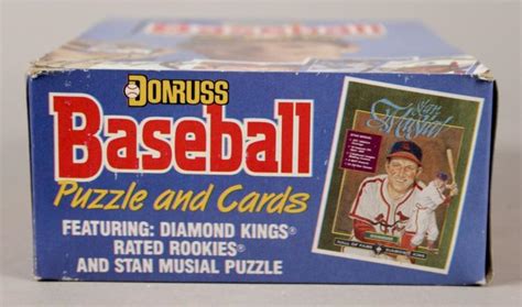 Sold Price 1988 Donruss 36 Baseball And Puzzle Cards Box June 4 0117