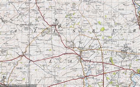 Old Maps Of Salisbury Plain Wiltshire Francis Frith