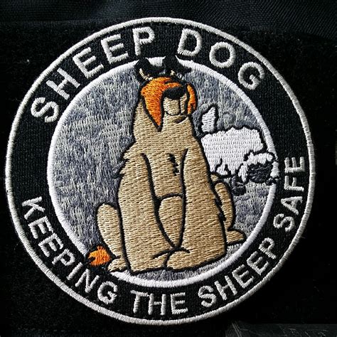 Sheepdog Morale Patch Subdued From Zombie Tactical Cord Morale
