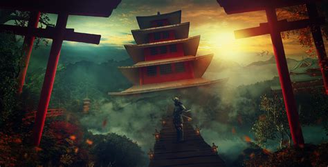 We have a massive amount of hd images that will make your computer or smartphone. The Samurai Palace HD Wallpaper | Background Image ...