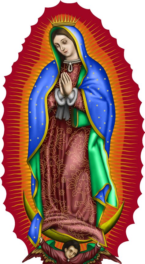 Color Virgen De Guadalupepng Download Transparent Png Image Jesus