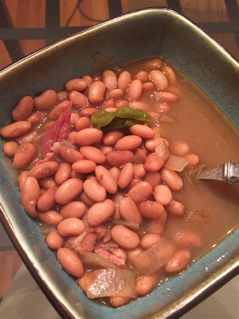 This is truly the best country meal, just like butter beans or black eyed peas, you will ever have! Slow Cooker Ham and Jalapeno Pinto Beans : slowcooking