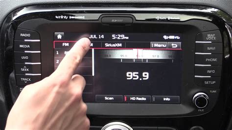 2015 Kia UVO with eServices Infotainment and Navigation Review - YouTube
