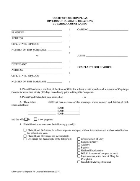 Bill Of Complaint For Divorce Virginia Pdf With Example Us Legal Forms SexiezPicz Web Porn