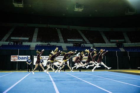 Forest Grove High School Cheerleaders Compete At 2015 Osaa State