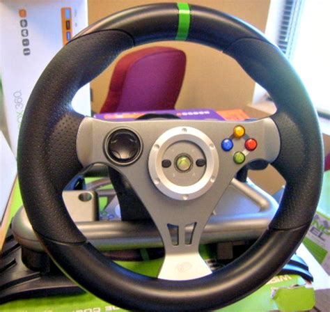 Xbox 360 Wireless Racing Wheel Set In Box On Govliquidation Auction