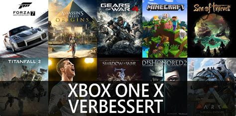 Xbox One X Verbesserte Spiele Mit 4k Ultra Hd And Hdr 4k Filme