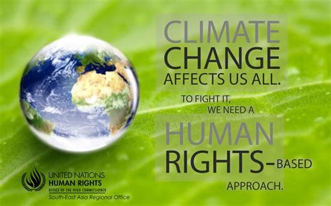 The more climate change the more we feel even more alarming. NEWS RELEASE: Human Rights Must Be Front and Centre in ...