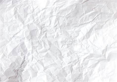 Wrinkled White Paper Royalty Free Stock Image Image 19890496