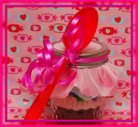 Brownie Mason Jar Hugs And Cookies Xoxo