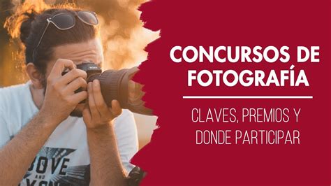 Concursos De FotografÍa Claves Premios Y Donde Participar Curso De