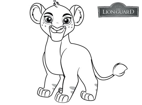 Son and daughter kion and kiara are destined to rule the pride lands, but not without a few twist and turns along the way, a lot of friends, and some great music. Lion Guard Coloring Pages - Best Coloring Pages For Kids