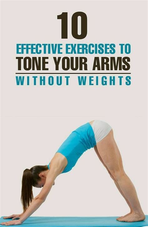 10 Effective Exercises To Tone Your Arms Without Weights Home