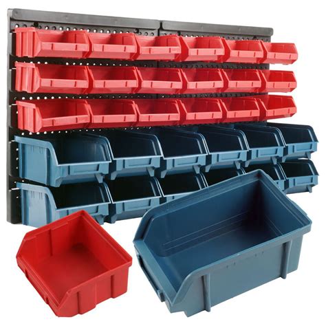 Well, we've done extensive research on the best garage storage racks in the market today by considering how sleek they are, their functionality, and their organization. 30 Bin Wall Mounted Rack Parts Tool Nuts Bolts Organizer ...