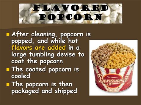 Ppt The Popcorn Process Powerpoint Presentation Free Download Id