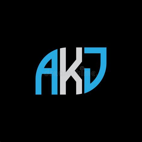 Aki Letter Logo Design On Black Backgroundaki Creative Initials Letter
